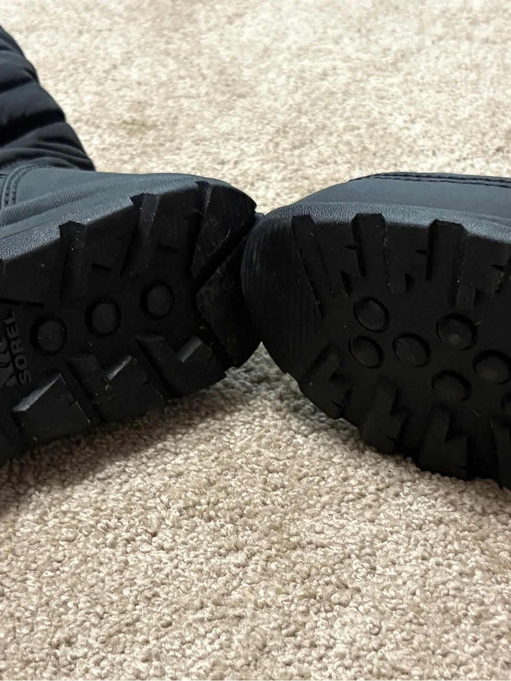 Boys Black Winter Snow Boots